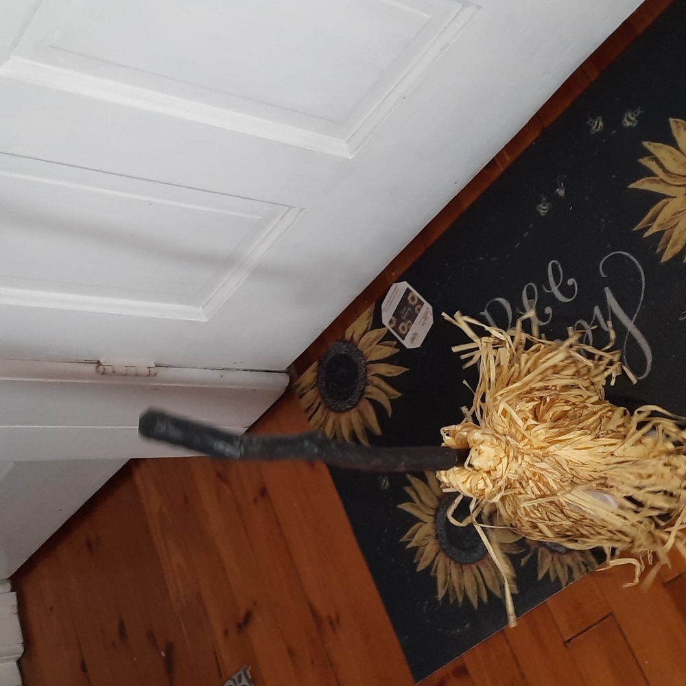 Singing Dancing Witch Broom Halloween Party Home Decoration Motion Activated